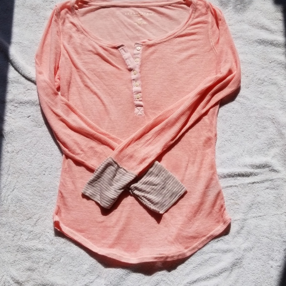Pink Henley